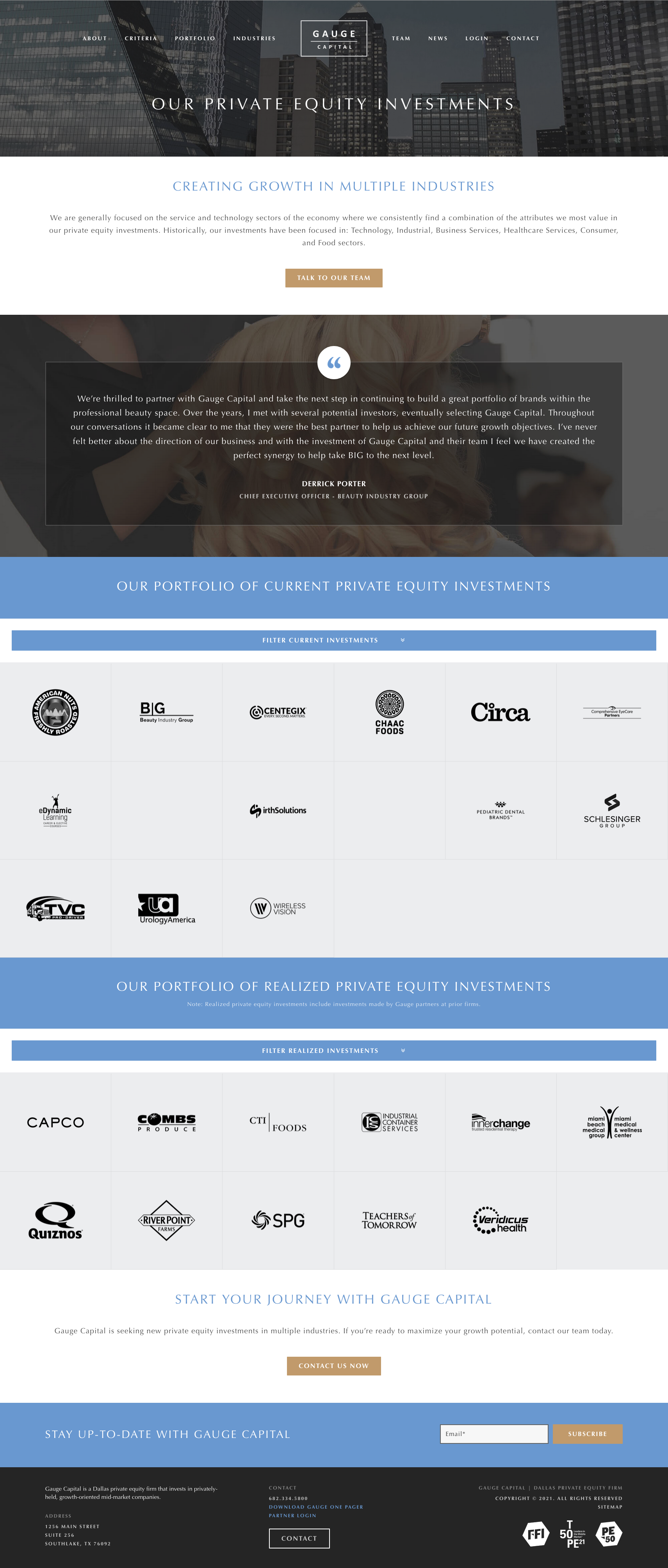 Gauge - Portfolio